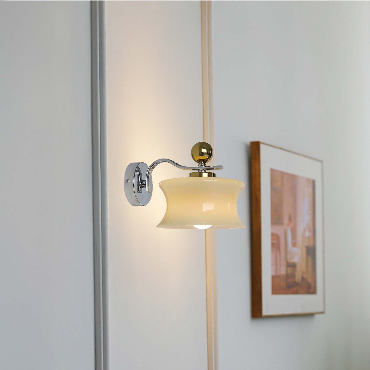 Adorn Modern Crystal Wall Sconce