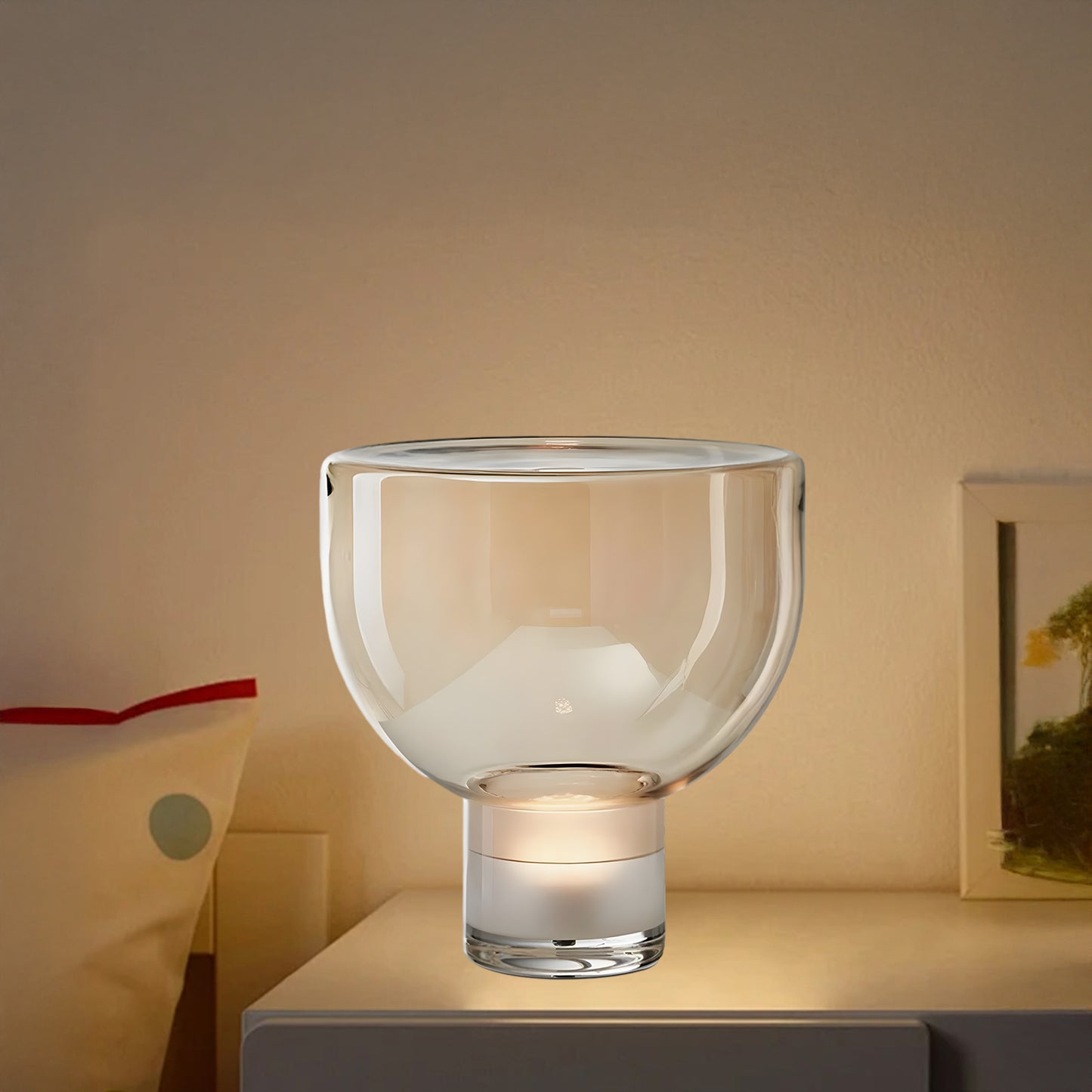 Aella Eclectic Crystal Table Lamp