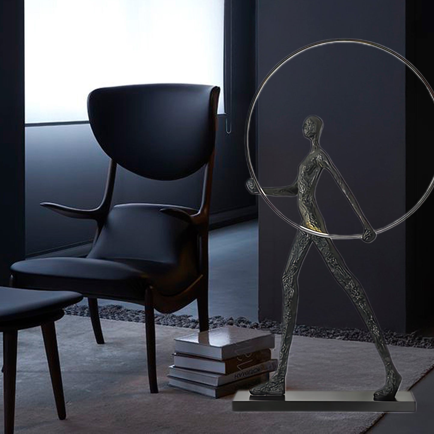 Aeon Sculpture Minimalist Crystal Floor Lamp