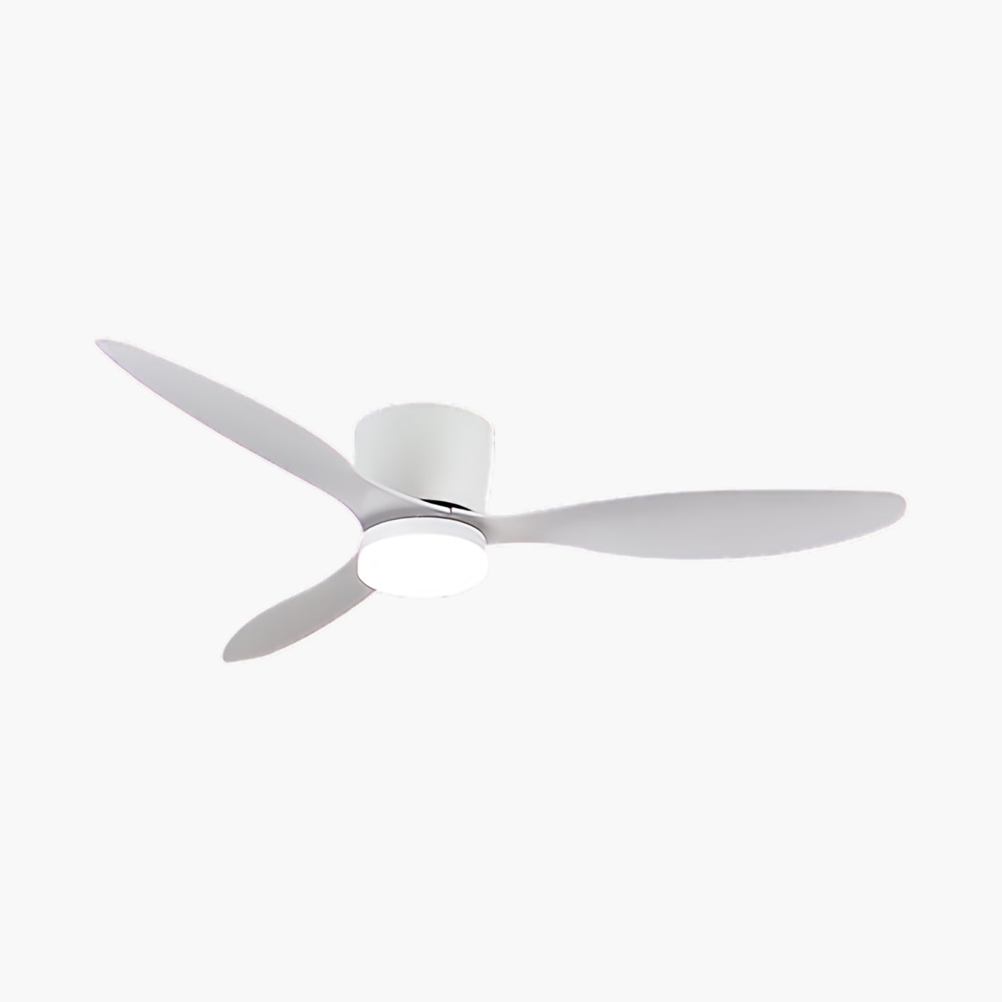 Aerodynamics Wooden 4852 Minimalist Metal Ceiling Fan Light