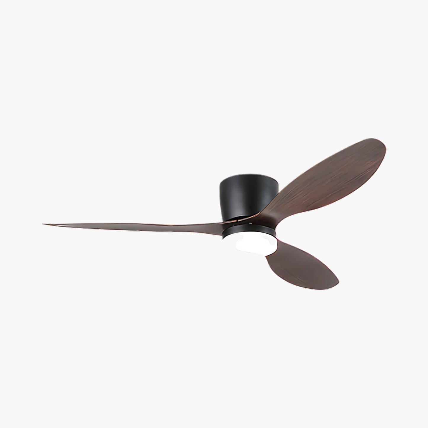 Aerodynamics Wooden 4852 Minimalist Metal Ceiling Fan Light