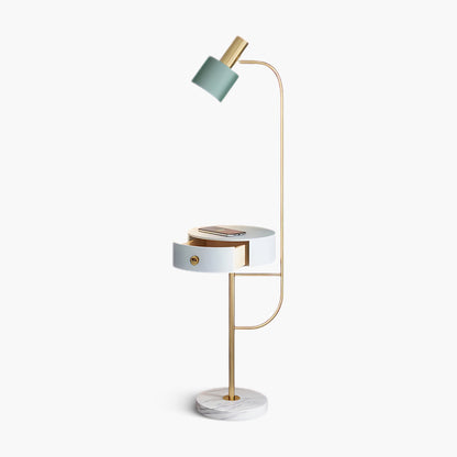 Agueda Eclectic Metal Floor Lamp