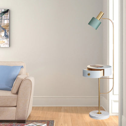 Agueda Eclectic Metal Floor Lamp