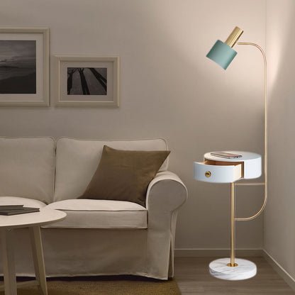 Agueda Eclectic Metal Floor Lamp