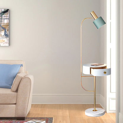 Agueda Eclectic Metal Floor Lamp