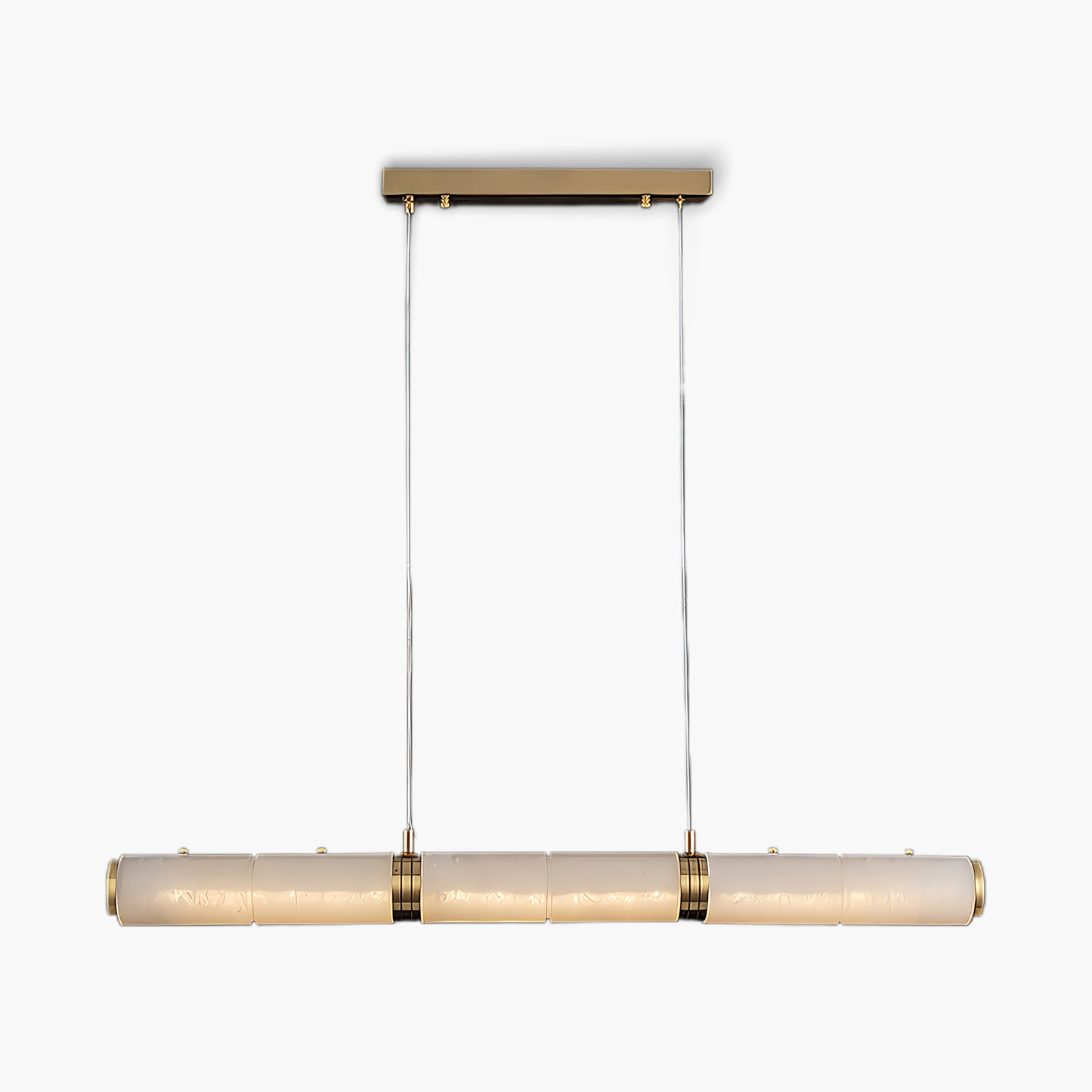 Alabaster Beam Minimalist Metal Pendant Light