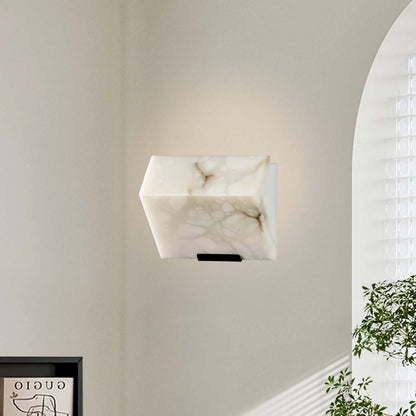 Alabaster Staircase Minimalist Metal Wall Lamp