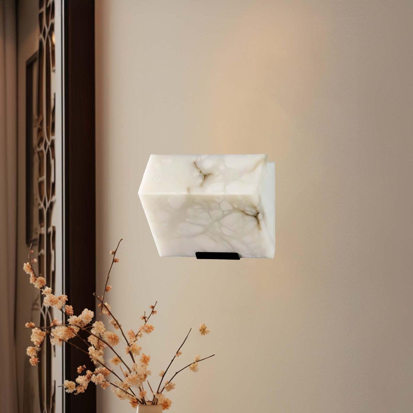 Alabaster Staircase Minimalist Metal Wall Lamp