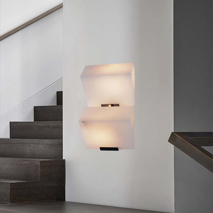 Alabaster Staircase Minimalist Metal Wall Lamp