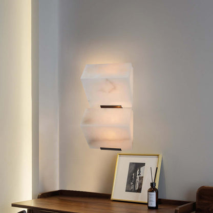 Alabaster Staircase Minimalist Metal Wall Lamp