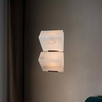 Alabaster Staircase Minimalist Metal Wall Lamp