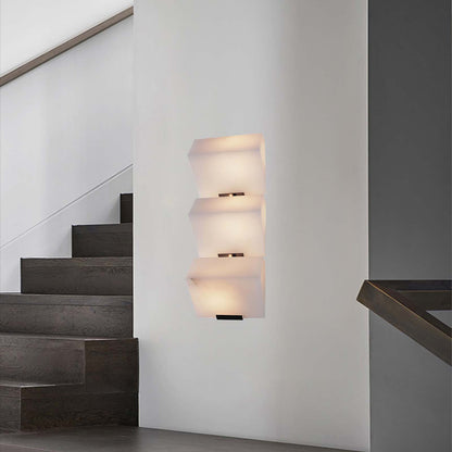 Alabaster Staircase Minimalist Metal Wall Lamp