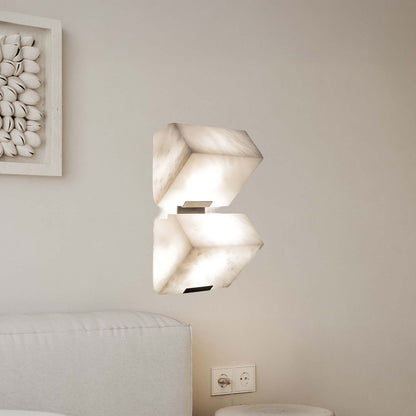 Alabaster Staircase Minimalist Metal Wall Lamp