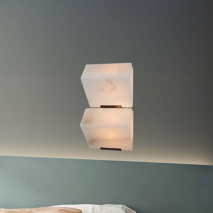 Alabaster Staircase Minimalist Metal Wall Lamp