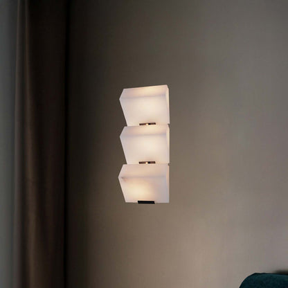 Alabaster Staircase Minimalist Metal Wall Lamp