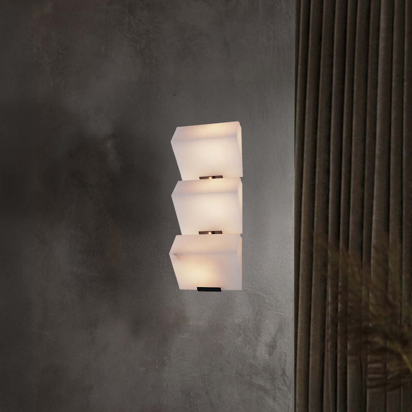 Alabaster Staircase Minimalist Metal Wall Lamp