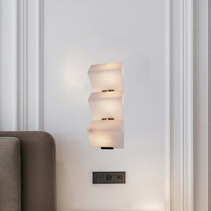 Alabaster Staircase Minimalist Metal Wall Lamp