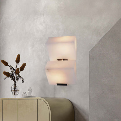 Alabaster Staircase Minimalist Metal Wall Lamp