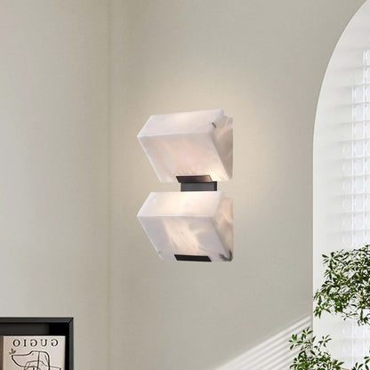 Alabaster Staircase Minimalist Metal Wall Lamp