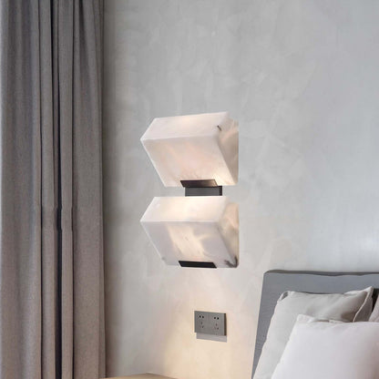 Alabaster Staircase Minimalist Metal Wall Lamp