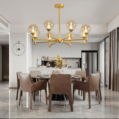 Alessio Globe Modern Crystal Chandelier