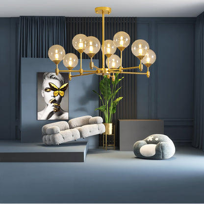 Alessio Globe Modern Crystal Chandelier