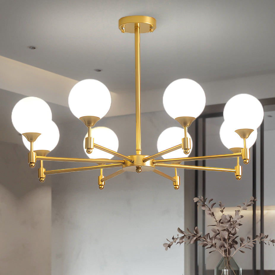 Alessio Globe Modern Crystal Chandelier