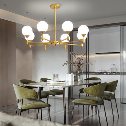 Alessio Globe Modern Crystal Chandelier