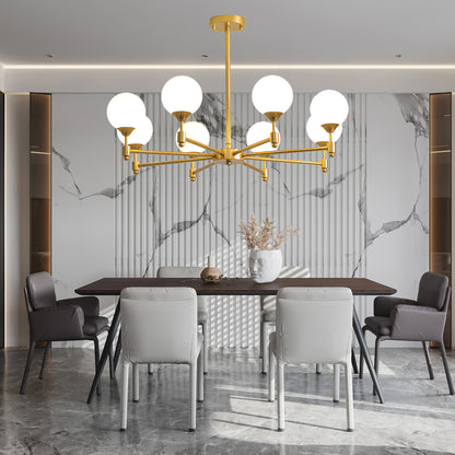 Alessio Globe Modern Crystal Chandelier