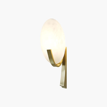 Alice Alabaster Classic Metal Wall Lamp