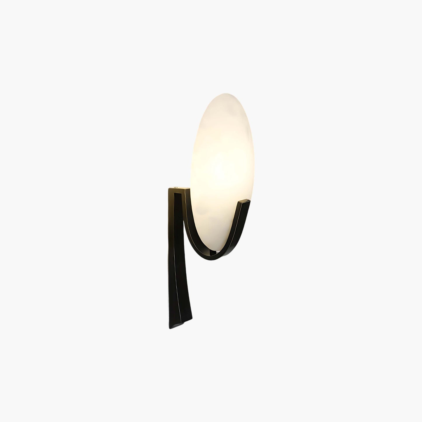 Alice Alabaster Classic Metal Wall Lamp