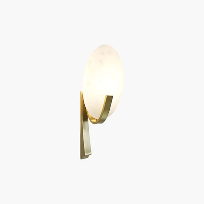 Alice Alabaster Classic Metal Wall Lamp