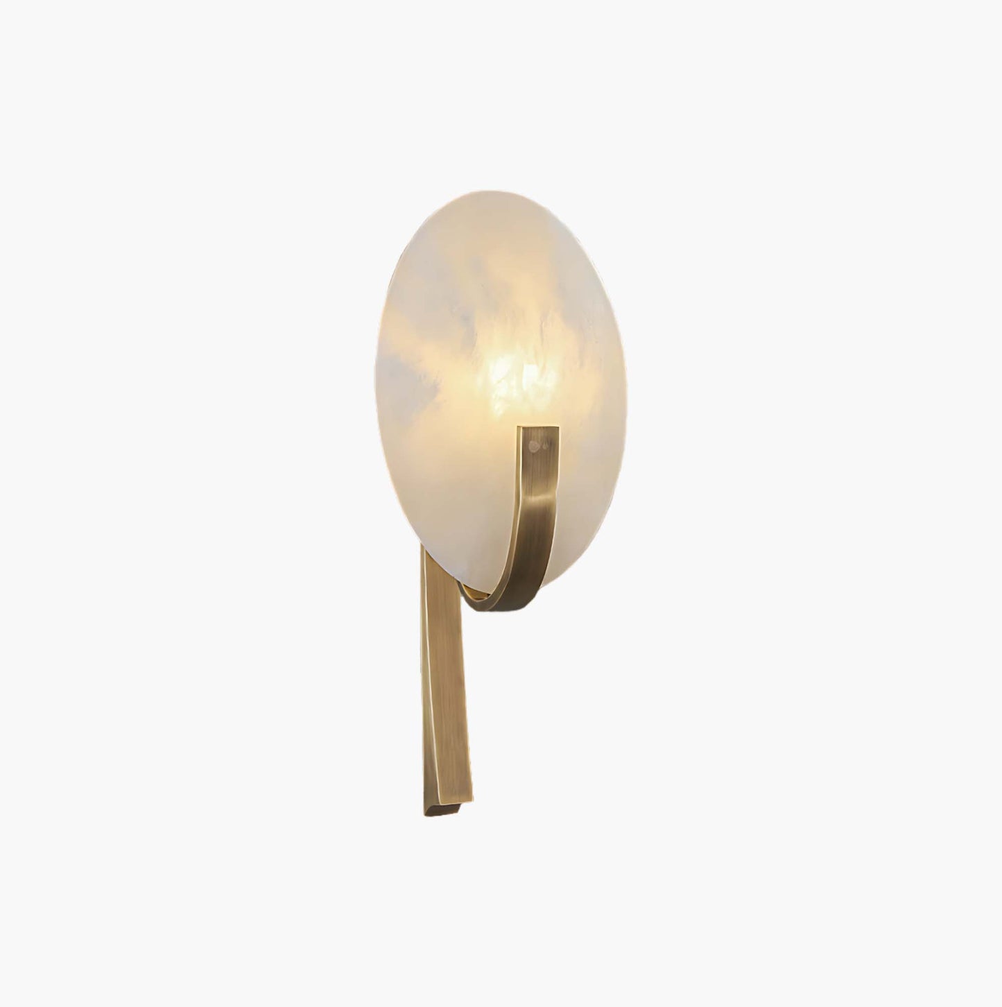 Alice Alabaster Classic Metal Wall Lamp