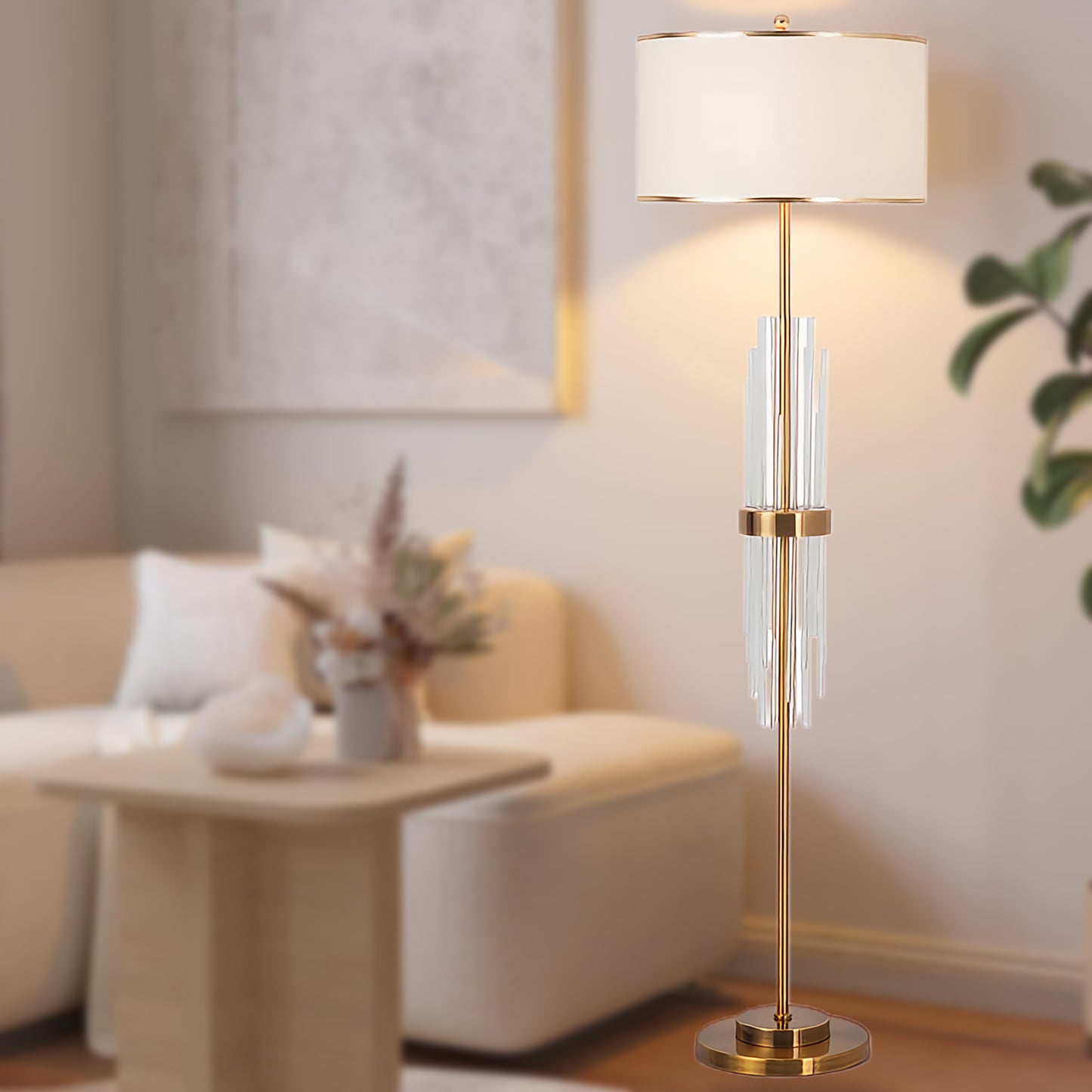 Alston Eclectic Metal Floor Lamp