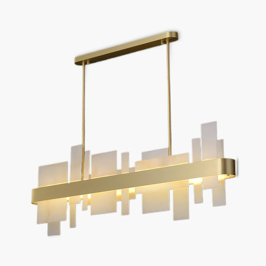 Amelie Modern Brass Chandelier