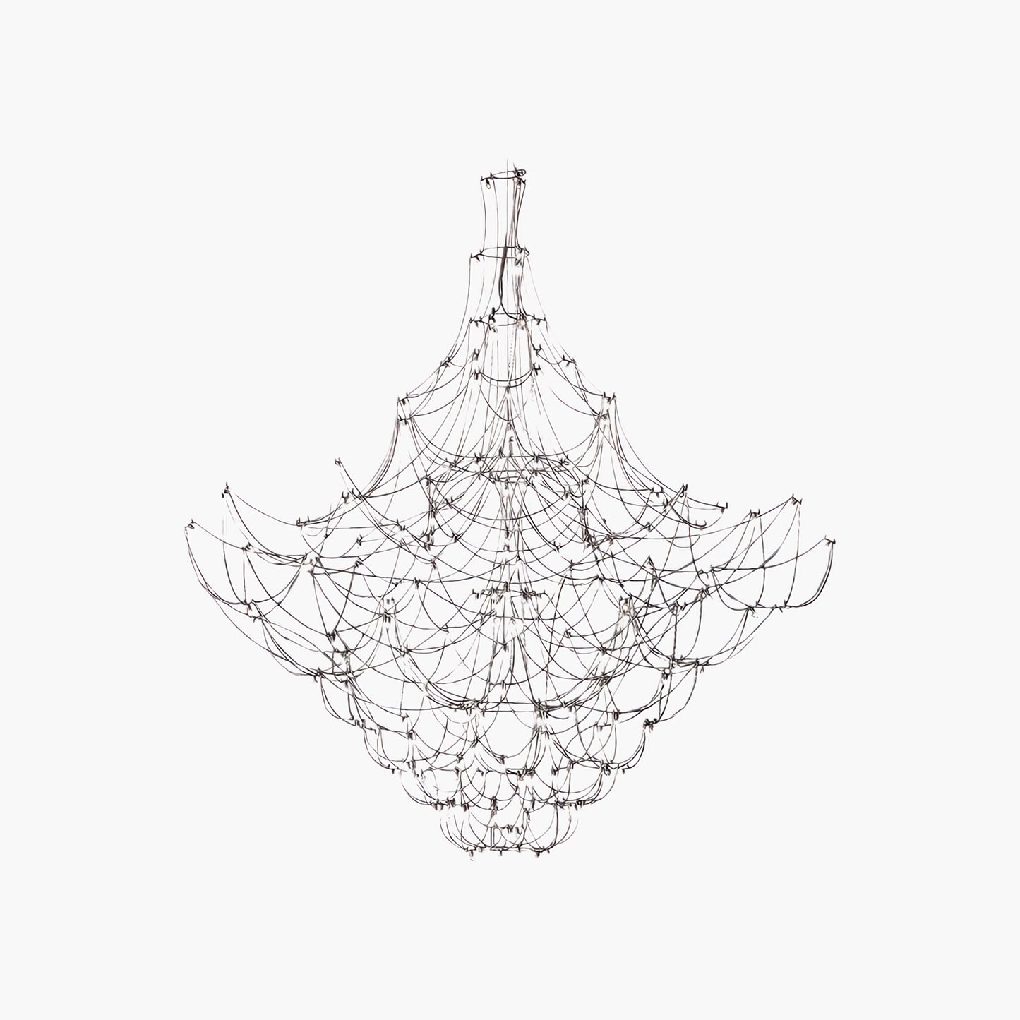 Amos Light Group Luxury Steel Chandelier