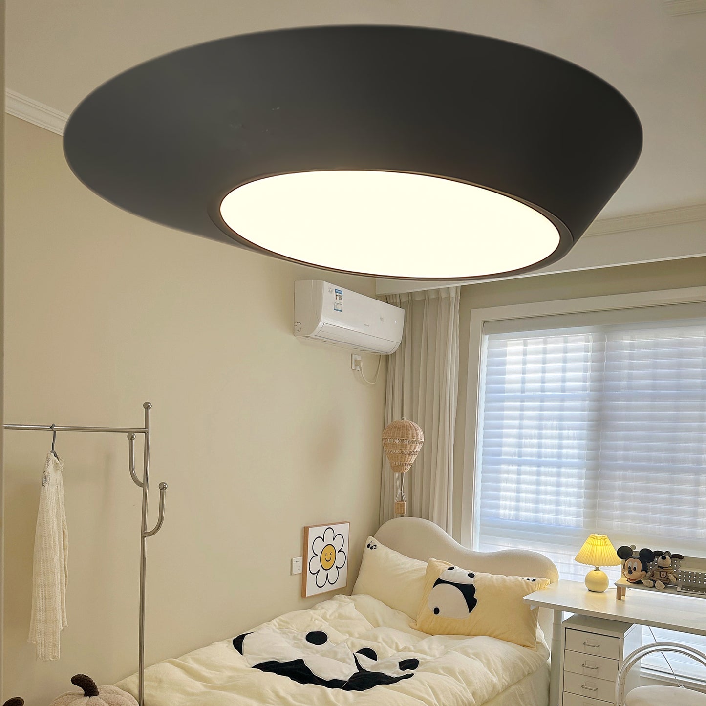 Angled Modern Metal Ceiling Light