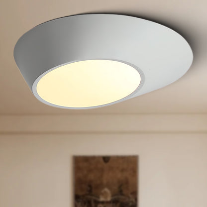 Angled Modern Metal Ceiling Light