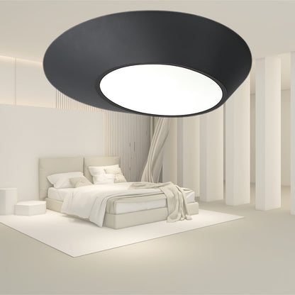 Angled Modern Metal Ceiling Light