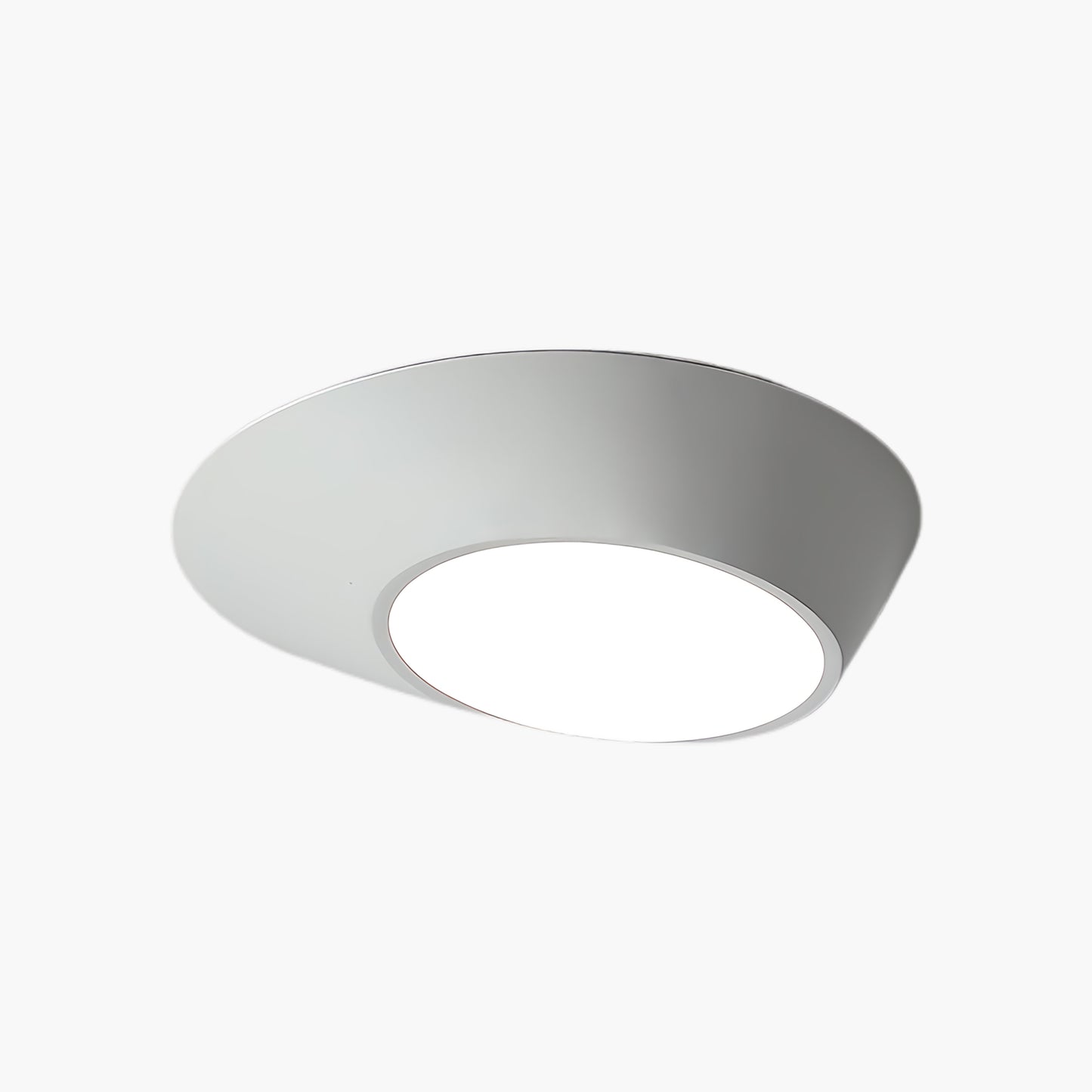 Angled Modern Metal Ceiling Light