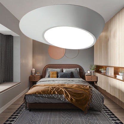 Angled Modern Metal Ceiling Light