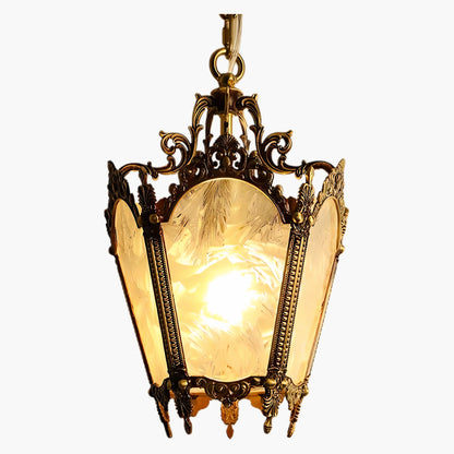 Antique Empire Vintage Crystal Pendant Lamp