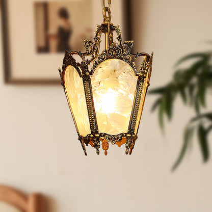 Antique Empire Vintage Crystal Pendant Lamp