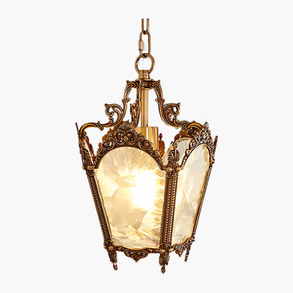 Antique Empire Vintage Crystal Pendant Lamp