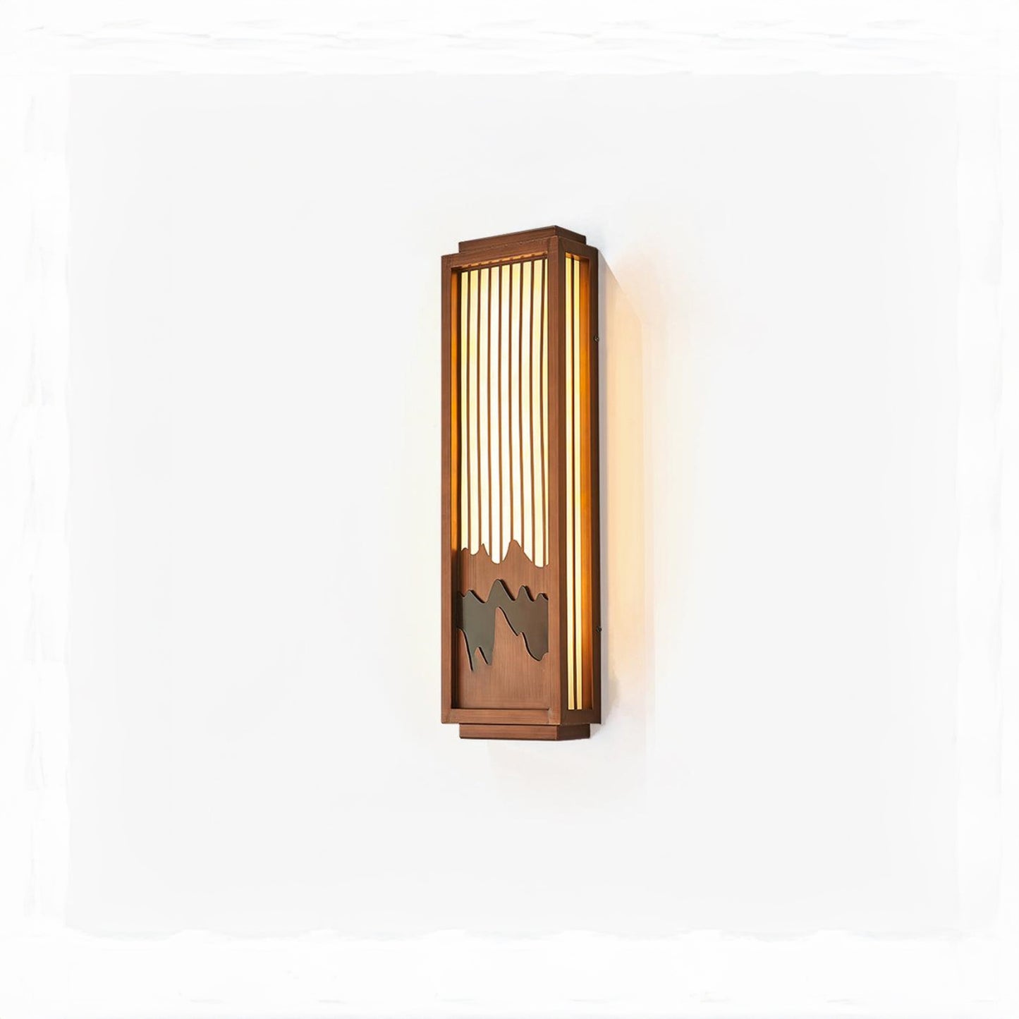 Anvia Outdoor Minimalist Steel Wall Light