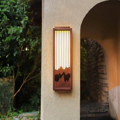 Anvia Outdoor Minimalist Steel Wall Light