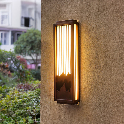 Anvia Outdoor Minimalist Steel Wall Light