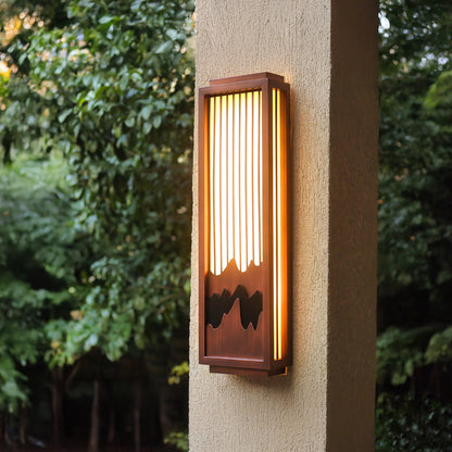 Anvia Outdoor Minimalist Steel Wall Light