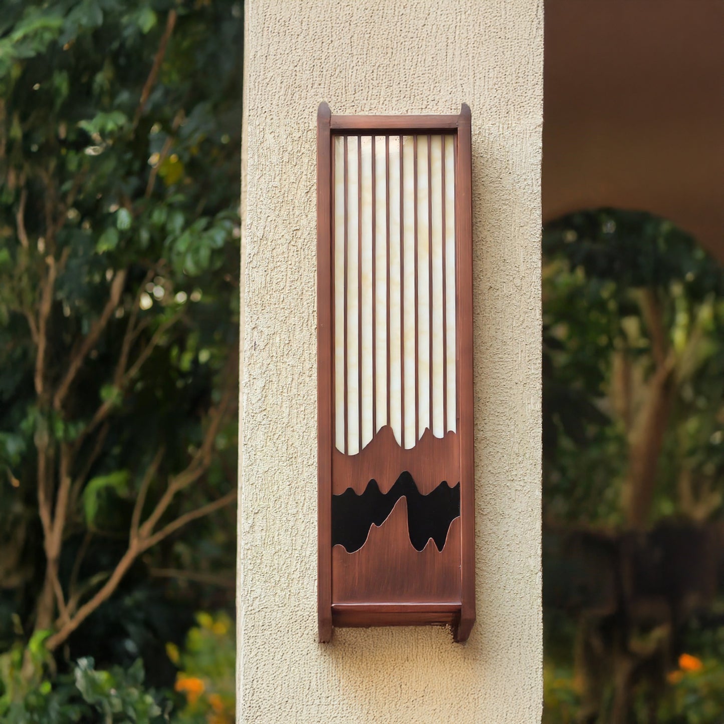 Anvia Outdoor Minimalist Steel Wall Light