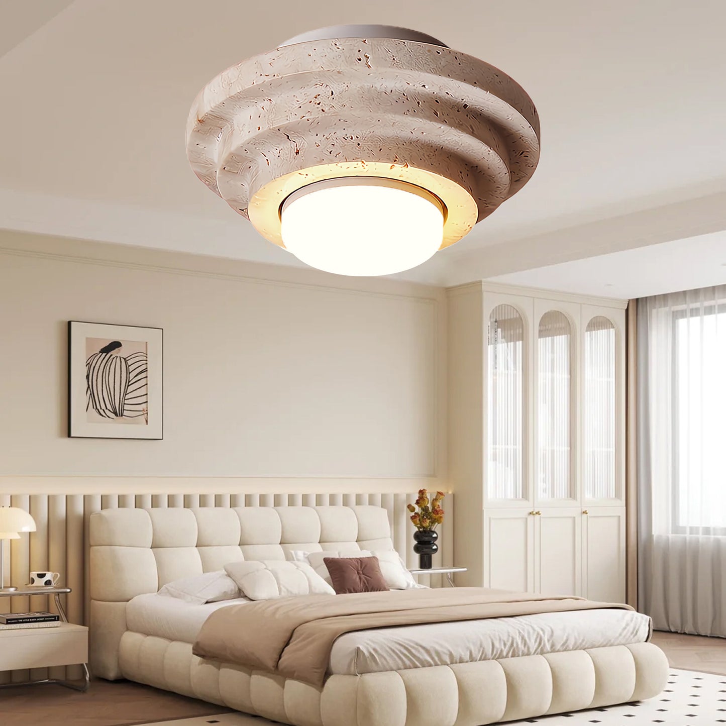 Aperture Eclectic Metal Ceiling Lamp